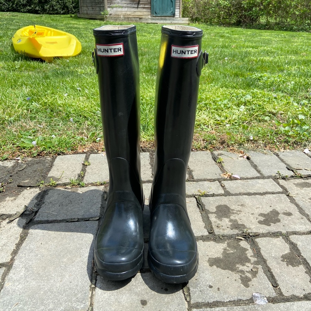Black Hunter Rain Boots
